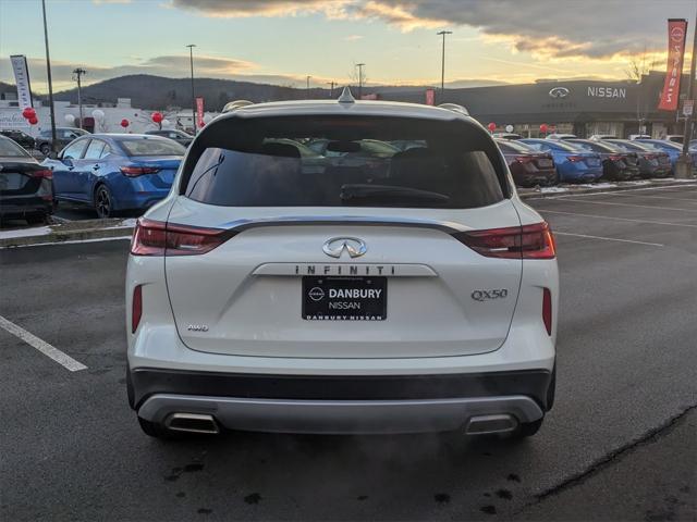 used 2022 INFINITI QX50 car, priced at $29,650