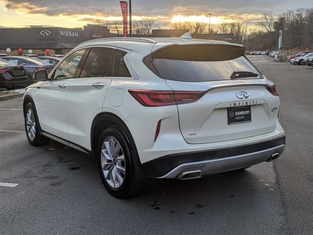 used 2022 INFINITI QX50 car, priced at $29,650