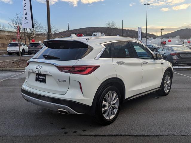 used 2022 INFINITI QX50 car, priced at $29,650