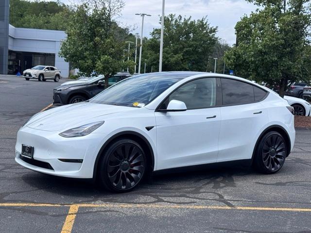 used 2025 Tesla Model Y car, priced at $41,999