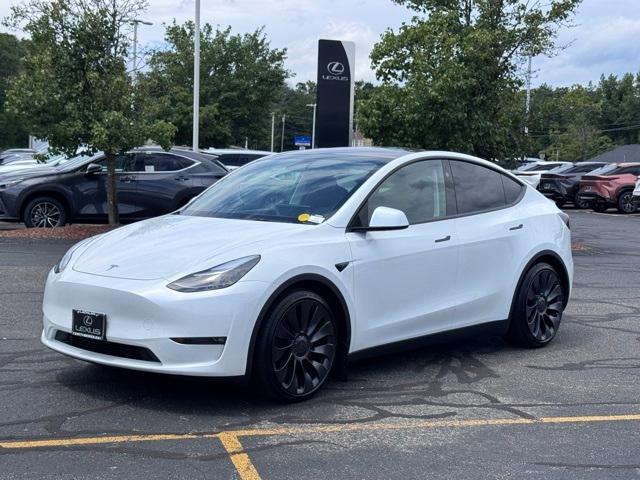 used 2025 Tesla Model Y car, priced at $41,999
