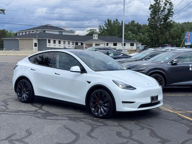used 2025 Tesla Model Y car, priced at $41,999