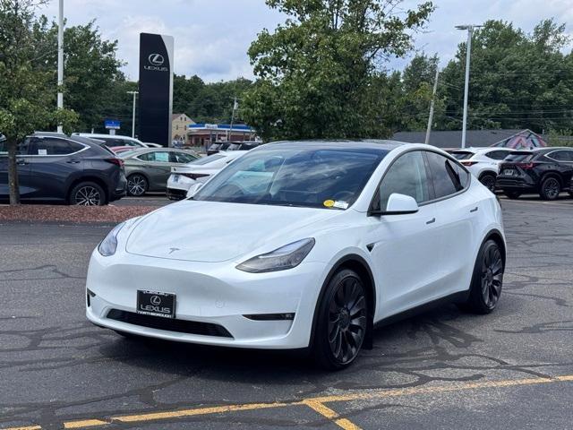 used 2025 Tesla Model Y car, priced at $41,999