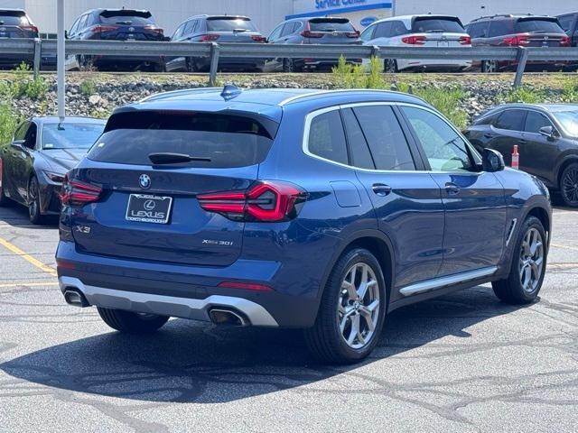 used 2022 BMW X3 car, priced at $33,499