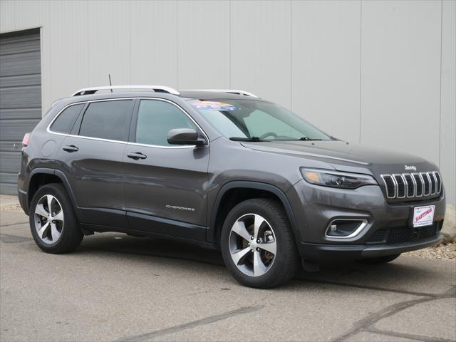 used 2021 Jeep Cherokee car, priced at $23,982