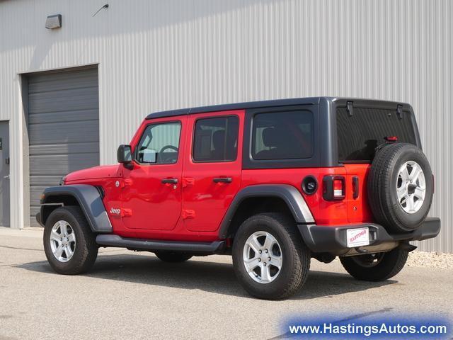 used 2020 Jeep Wrangler Unlimited car, priced at $24,982