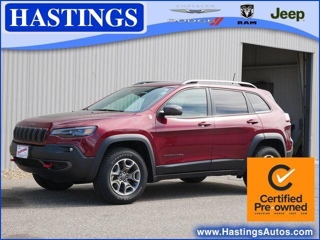 used 2021 Jeep Cherokee car, priced at $27,982