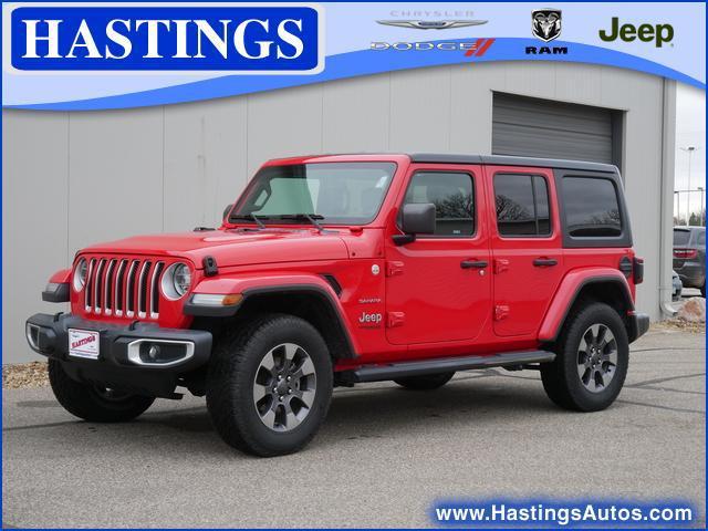 used 2019 Jeep Wrangler Unlimited car, priced at $24,982