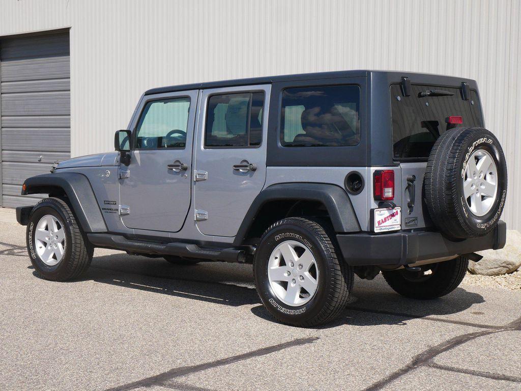 used 2016 Jeep Wrangler Unlimited car, priced at $15,982