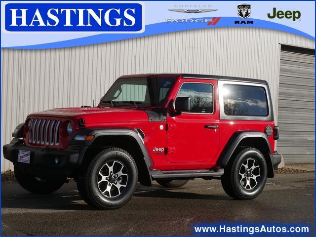 used 2018 Jeep Wrangler car, priced at $21,982