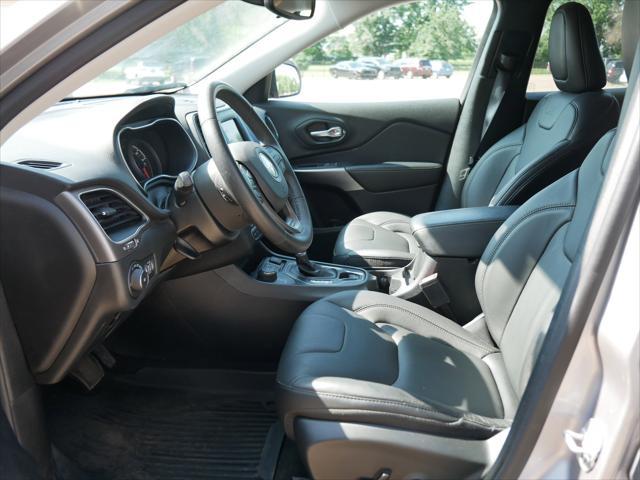 used 2021 Jeep Cherokee car, priced at $24,982