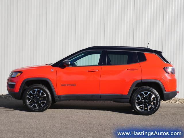 used 2021 Jeep Compass car, priced at $21,982