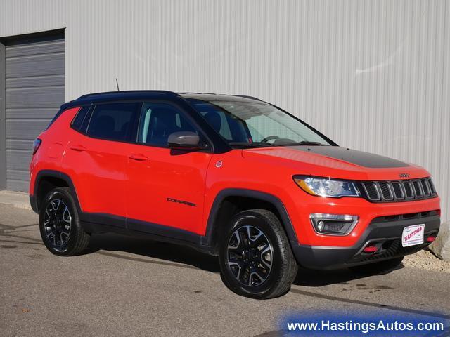 used 2021 Jeep Compass car, priced at $21,982