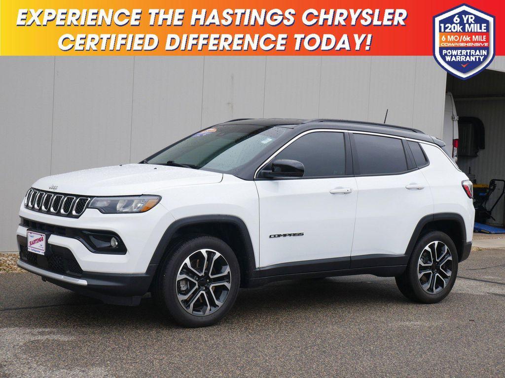 used 2023 Jeep Compass car, priced at $24,982