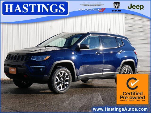 used 2021 Jeep Compass car, priced at $22,982