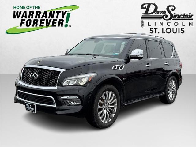 used 2017 INFINITI QX80 car, priced at $19,665