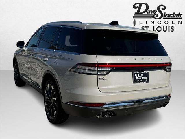 new 2025 Lincoln Aviator car, priced at $74,700