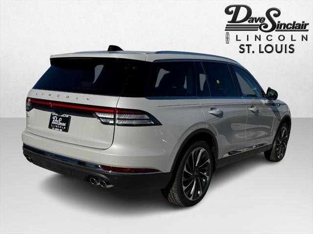 new 2025 Lincoln Aviator car, priced at $74,700