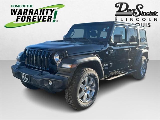 used 2019 Jeep Wrangler Unlimited car, priced at $24,545