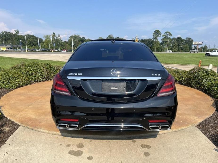 used 2020 Mercedes-Benz AMG S 63 car, priced at $84,990