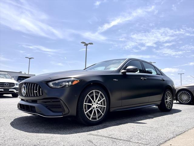 used 2024 Mercedes-Benz AMG C 43 car, priced at $56,495