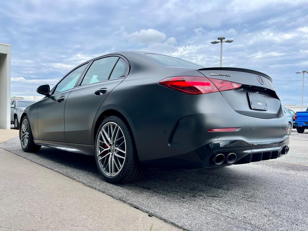used 2024 Mercedes-Benz AMG C 43 car, priced at $62,500