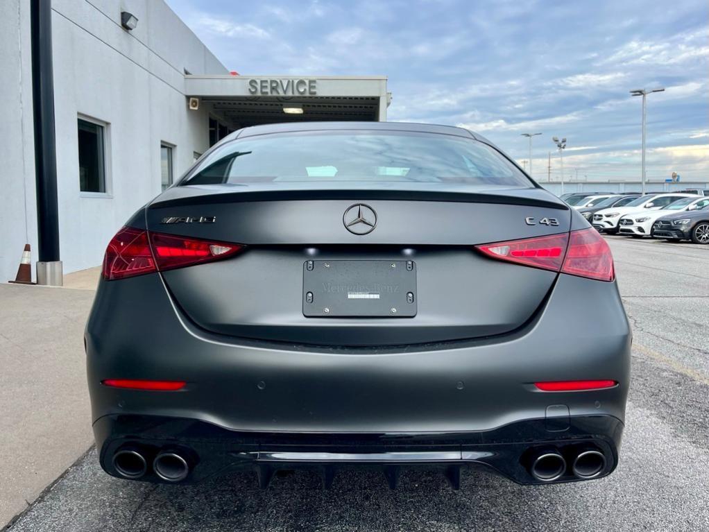 used 2024 Mercedes-Benz AMG C 43 car, priced at $62,500