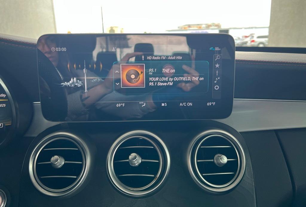 used 2020 Mercedes-Benz AMG C 43 car, priced at $27,900