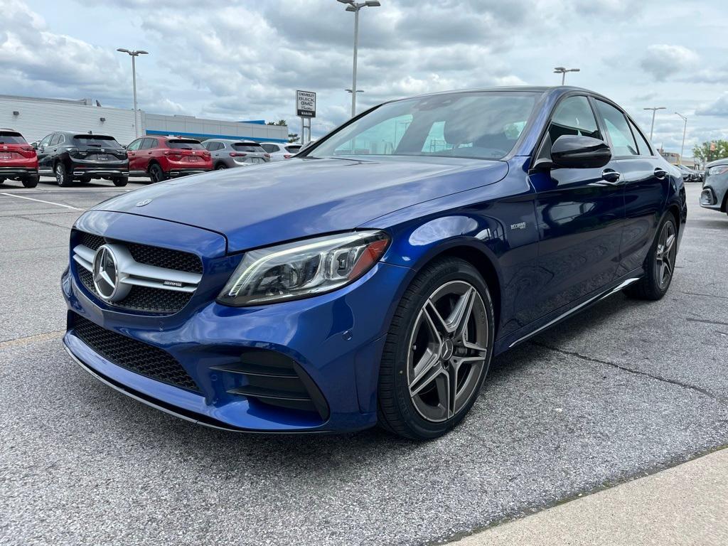 used 2020 Mercedes-Benz AMG C 43 car, priced at $27,900