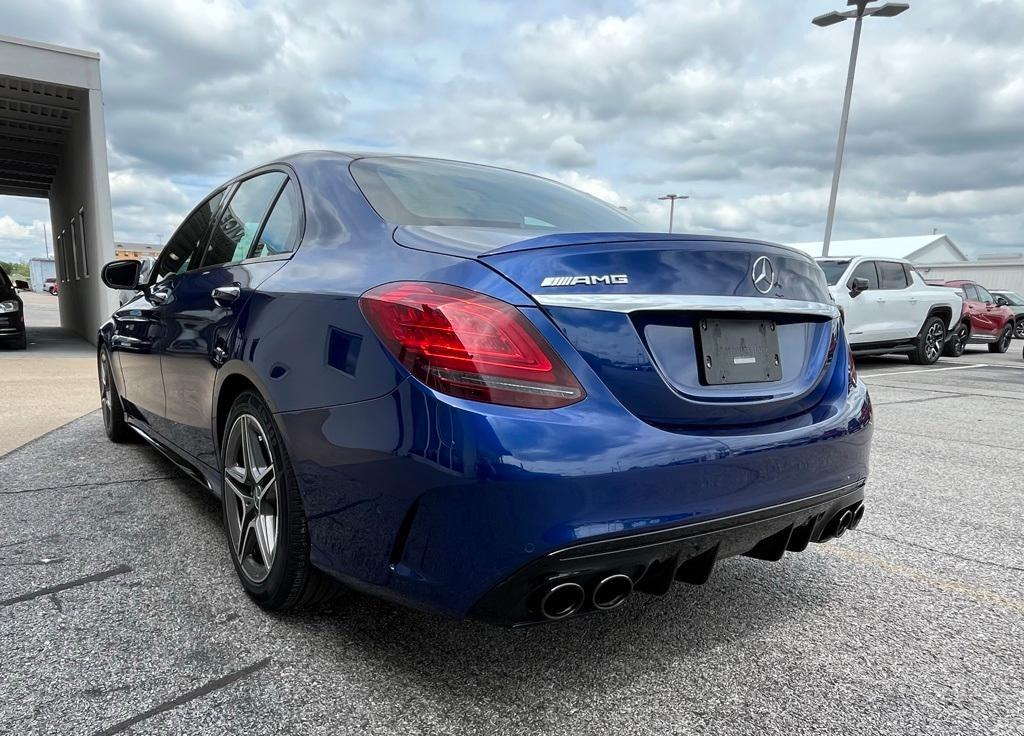 used 2020 Mercedes-Benz AMG C 43 car, priced at $27,900