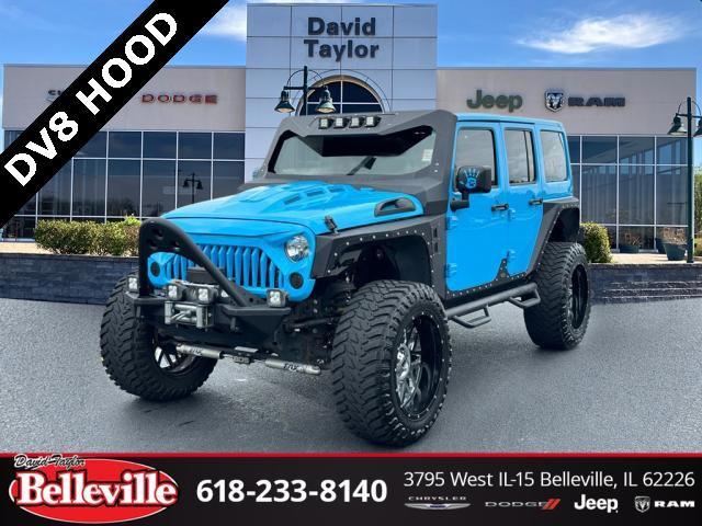 used 2018 Jeep Wrangler JK Unlimited car, priced at $37,994