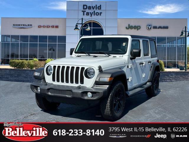 used 2021 Jeep Wrangler Unlimited car, priced at $35,573