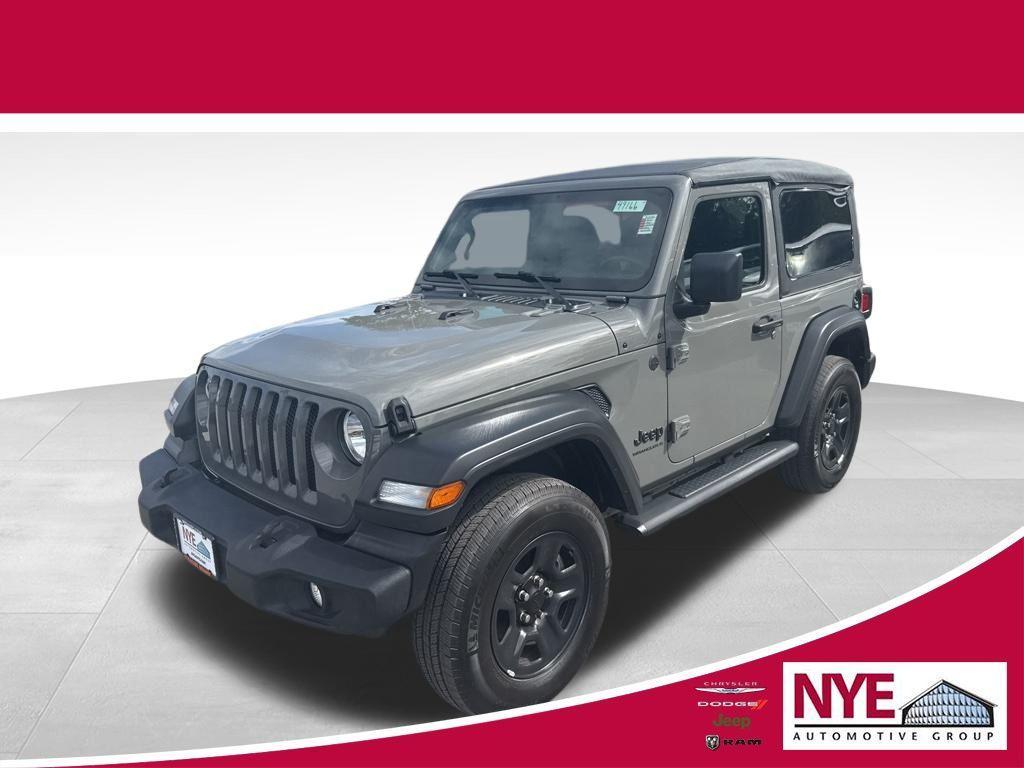 used 2023 Jeep Wrangler car, priced at $27,495