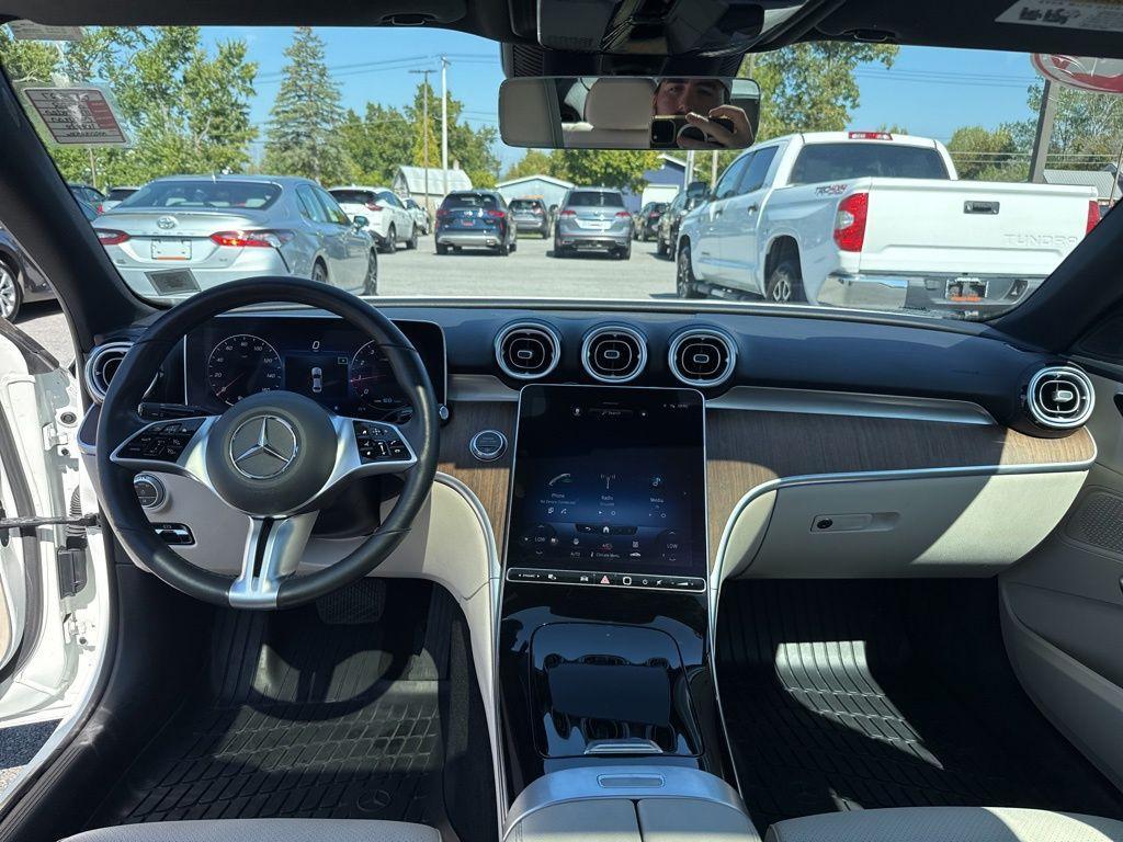 used 2022 Mercedes-Benz C-Class car, priced at $33,450