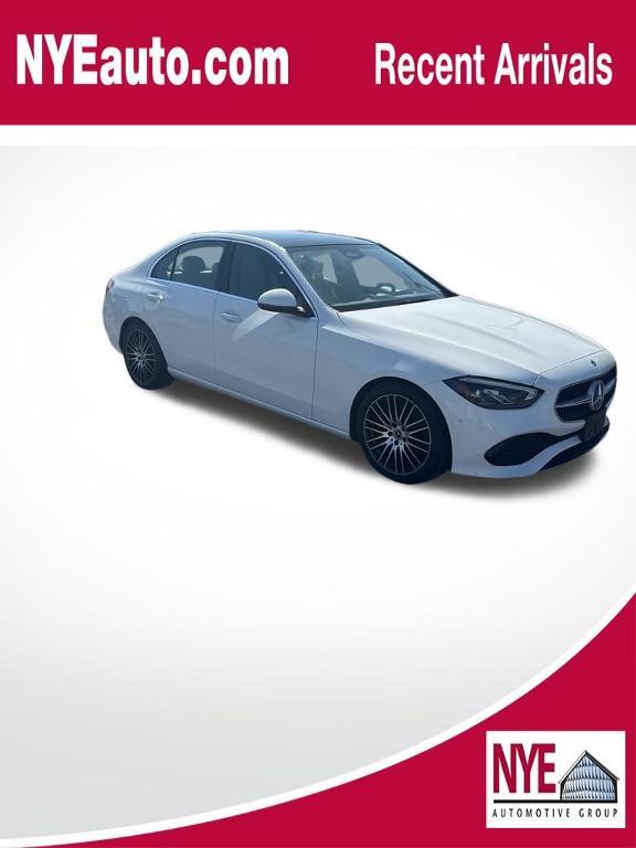 used 2022 Mercedes-Benz C-Class car, priced at $35,850