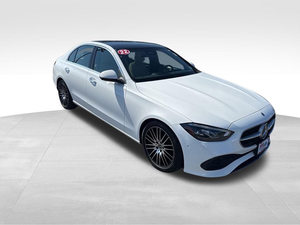 used 2022 Mercedes-Benz C-Class car, priced at $33,450