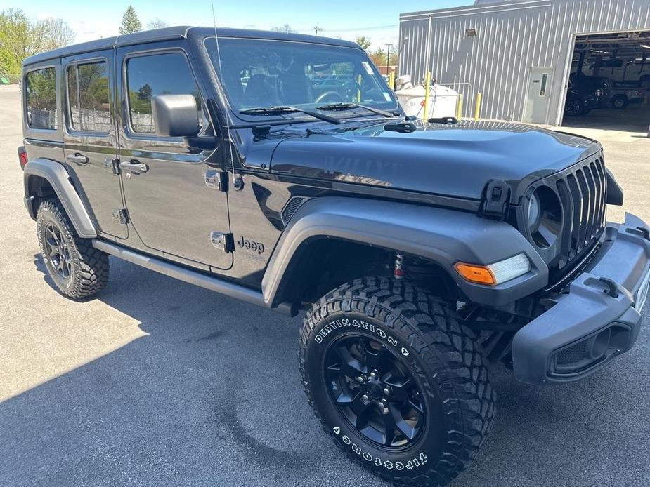 used 2020 Jeep Wrangler Unlimited car, priced at $27,899