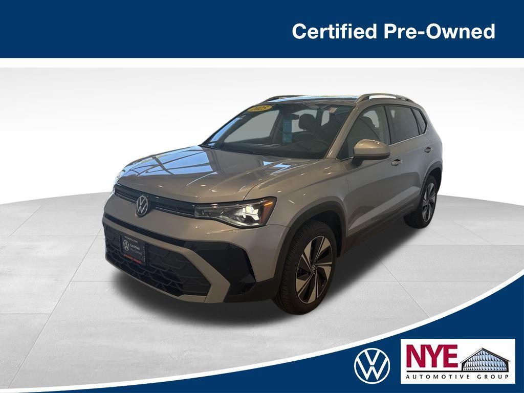 used 2025 Volkswagen Taos car, priced at $30,490