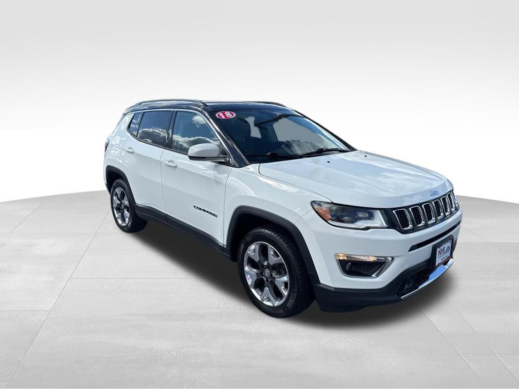 used 2018 Jeep Compass car, priced at $17,455