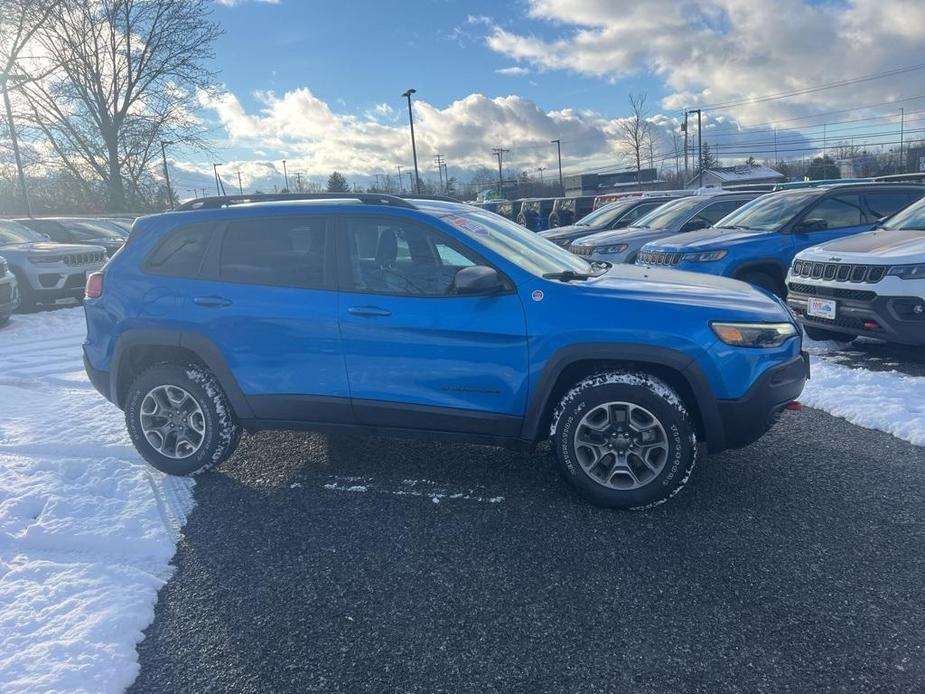 used 2021 Jeep Cherokee car, priced at $24,697