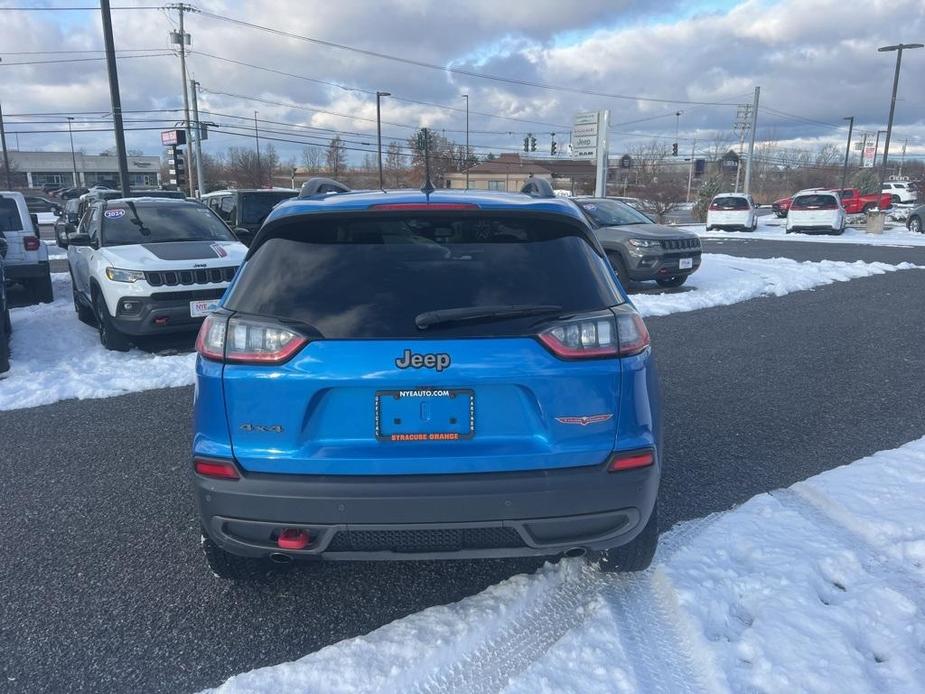 used 2021 Jeep Cherokee car, priced at $24,697