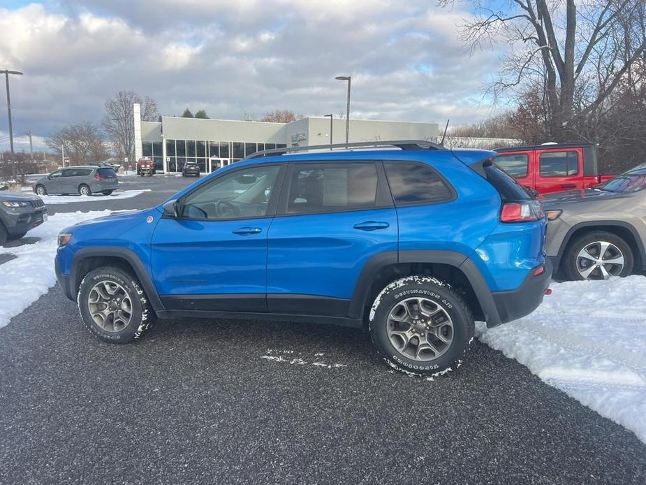 used 2021 Jeep Cherokee car, priced at $24,697