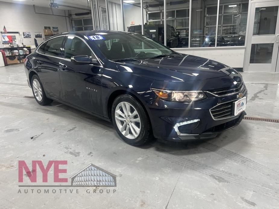 used 2018 Chevrolet Malibu car, priced at $16,495