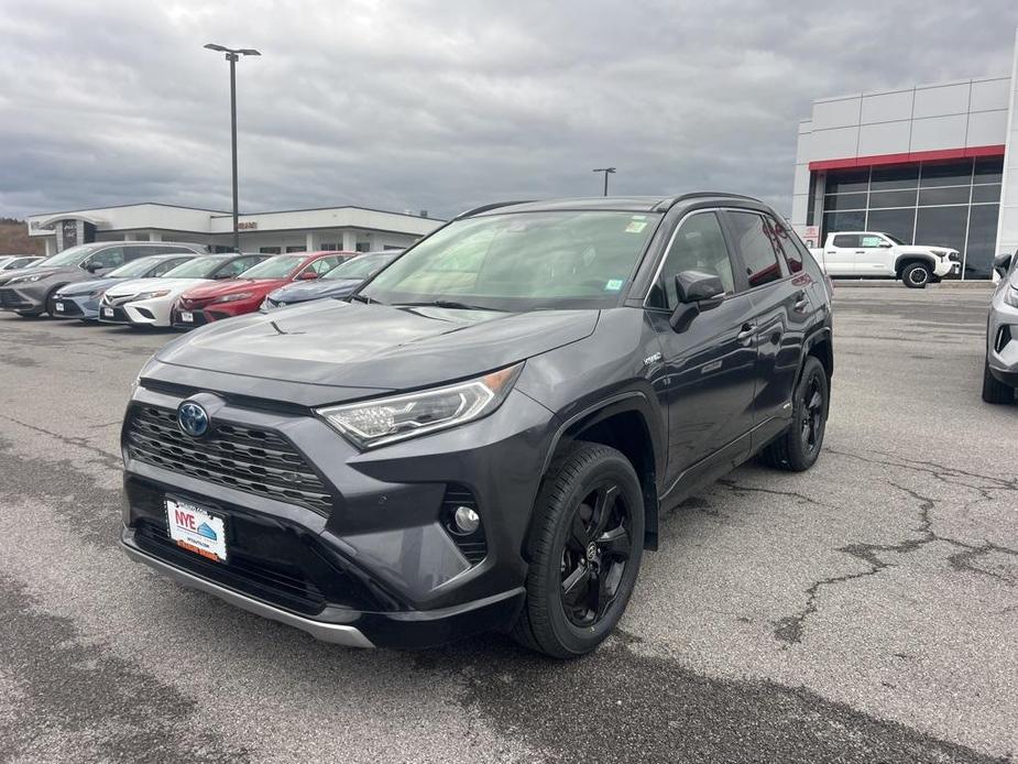 used 2021 Toyota RAV4 Hybrid car, priced at $34,900