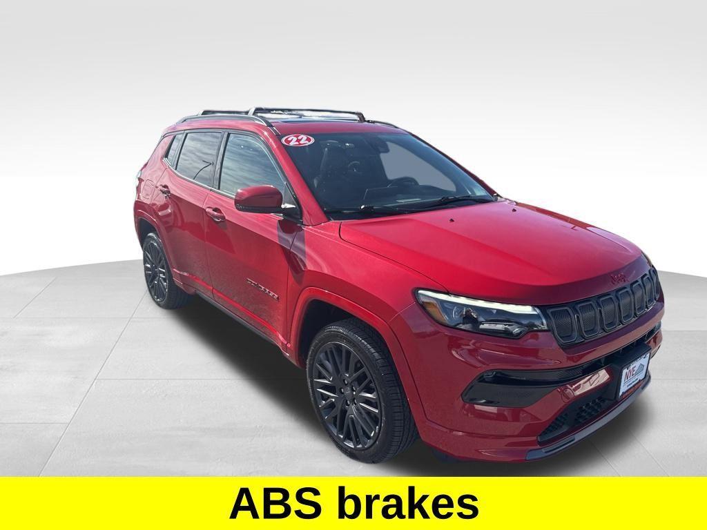 used 2022 Jeep Compass car, priced at $24,995