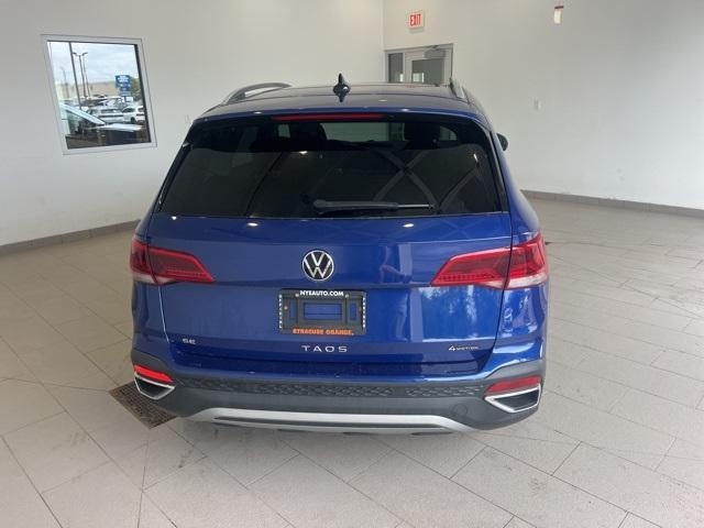 used 2022 Volkswagen Taos car, priced at $23,360