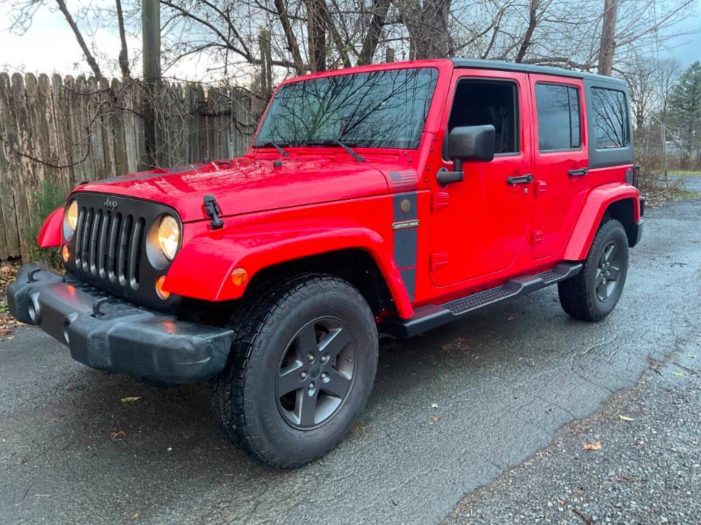 used 2016 Jeep Wrangler Unlimited car, priced at $18,695