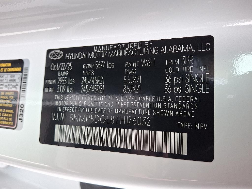 new 2026 Hyundai Santa Fe car, priced at $50,421