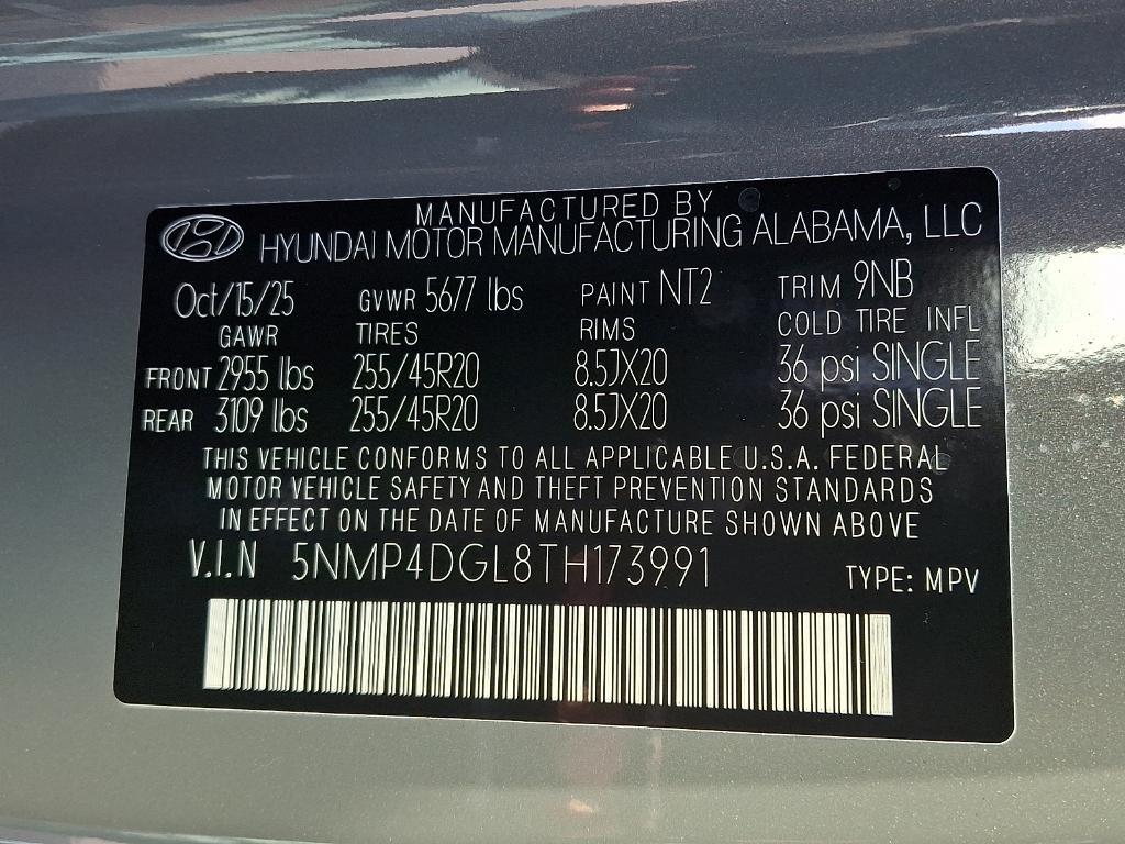 new 2026 Hyundai Santa Fe car, priced at $47,346