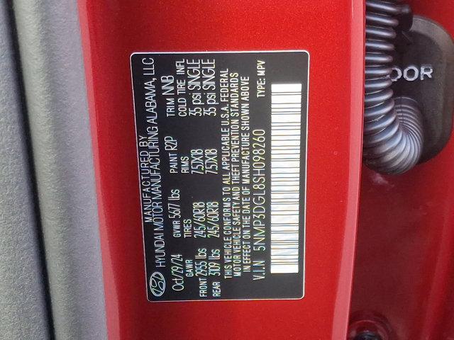 new 2025 Hyundai Santa Fe car, priced at $42,257